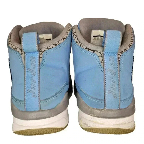 Jordan SC-2011 Flight Baby Blue White Retro Collectible Sneakers Men's Size 9.5 - Picture 2 of 16